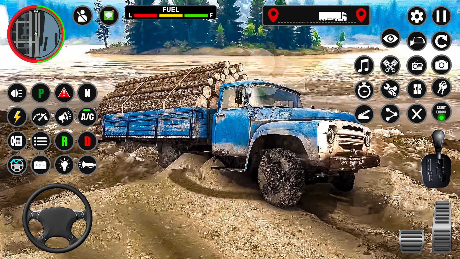 Скачать 4x4 Truck driving offroad 2023 на ПК | Официальный представитель  GameLoop