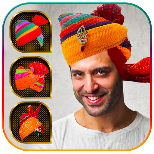 Rajasthani Saafa Turban Photo Editor