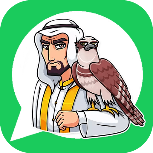 Download Arabic Sultan Cartoon Stickers android on PC