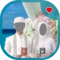 Book Wedding Hijab Couple Suit