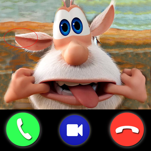 Booba Cartoon Video Call Game