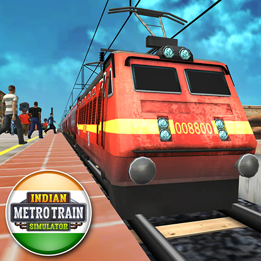 Simulação de trem de metrô