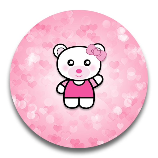 XP Theme Beauty Pink Bear