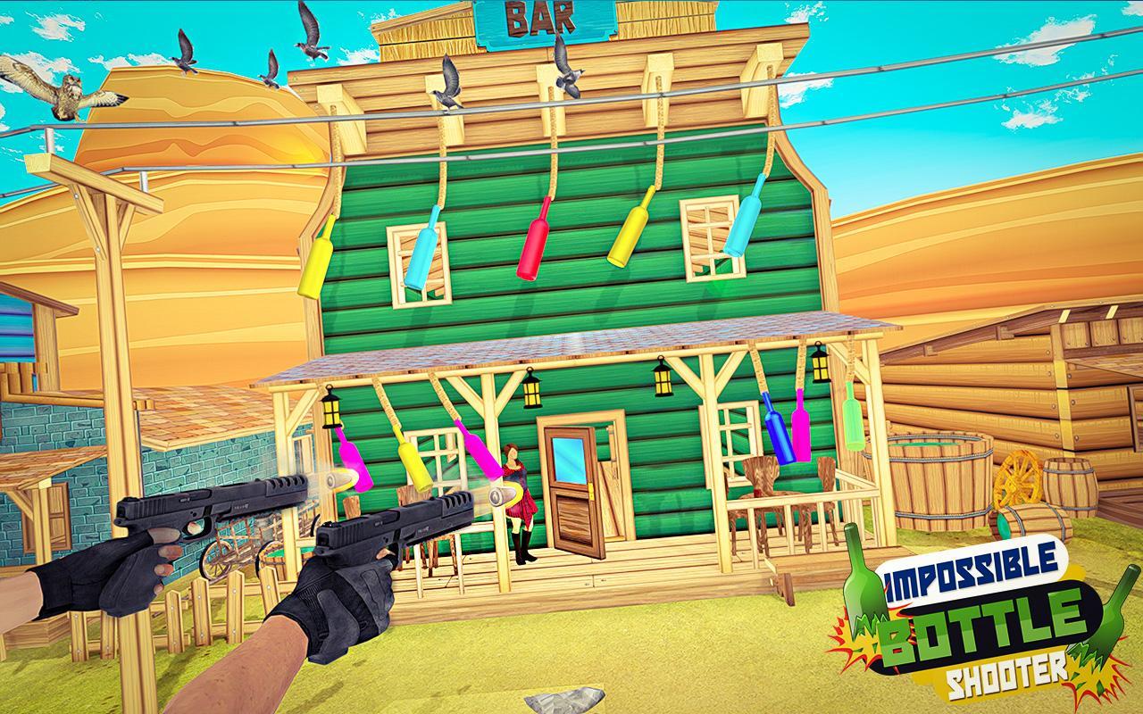 Скачать Bottle Gun Shooting Games на ПК | Официальный представитель GameLoop