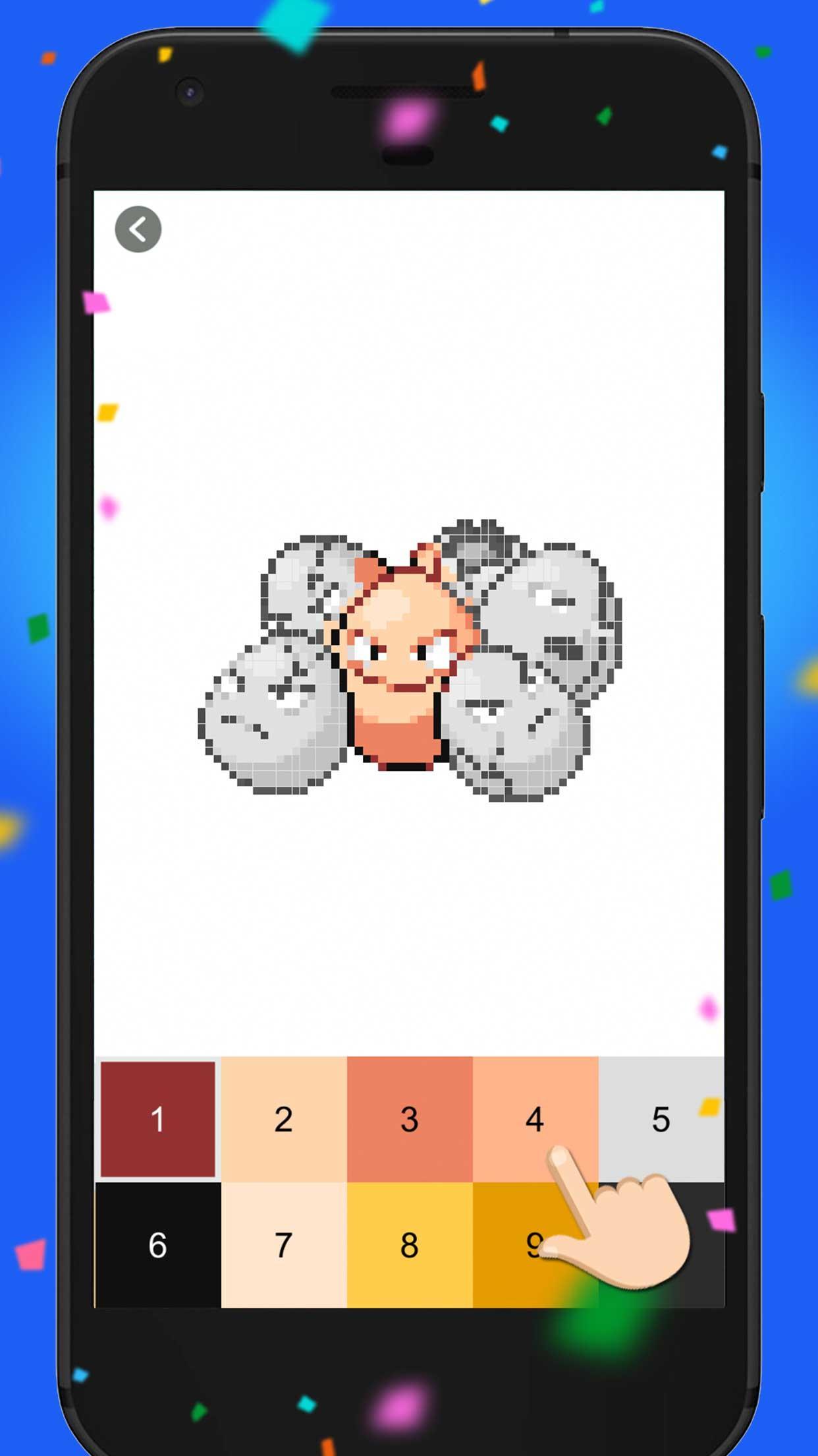 Скачать Pixel Pokemon - Color by Number на ПК | Официальный представитель  GameLoop