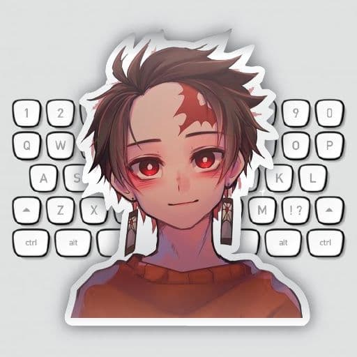 Tanjiro K Keyboard Anime KNY