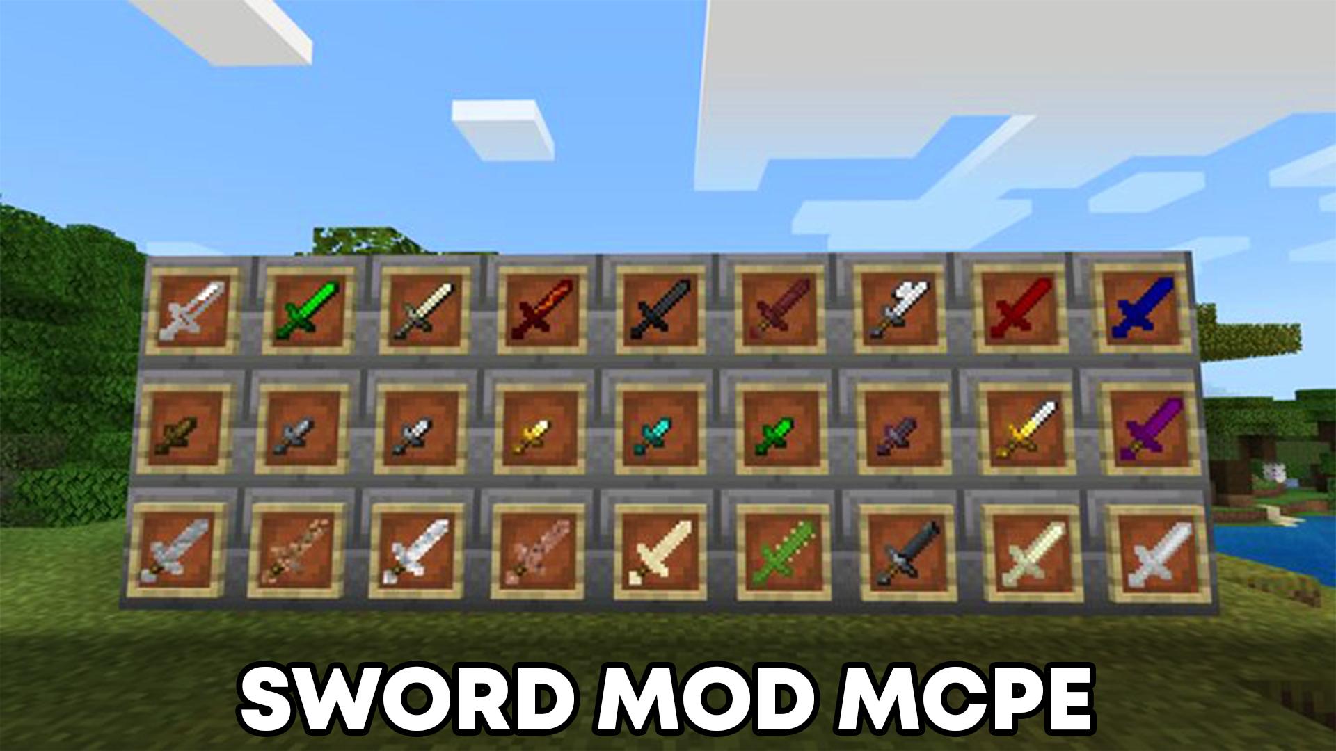 Download Sword Mod MCPE android on PC