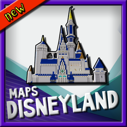 Disneyland maps for minecraft pe