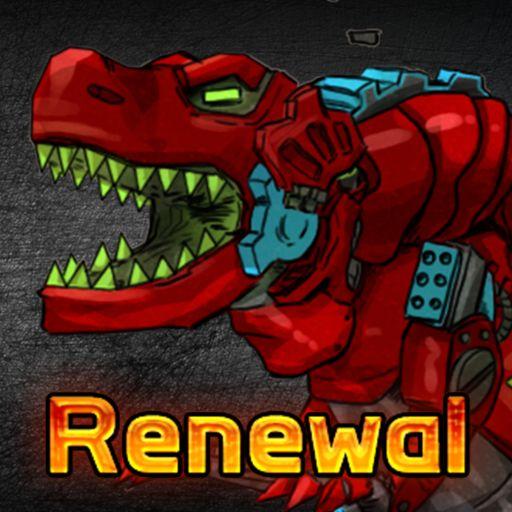 T-Rex Red-Hợp thể! Dino Robot