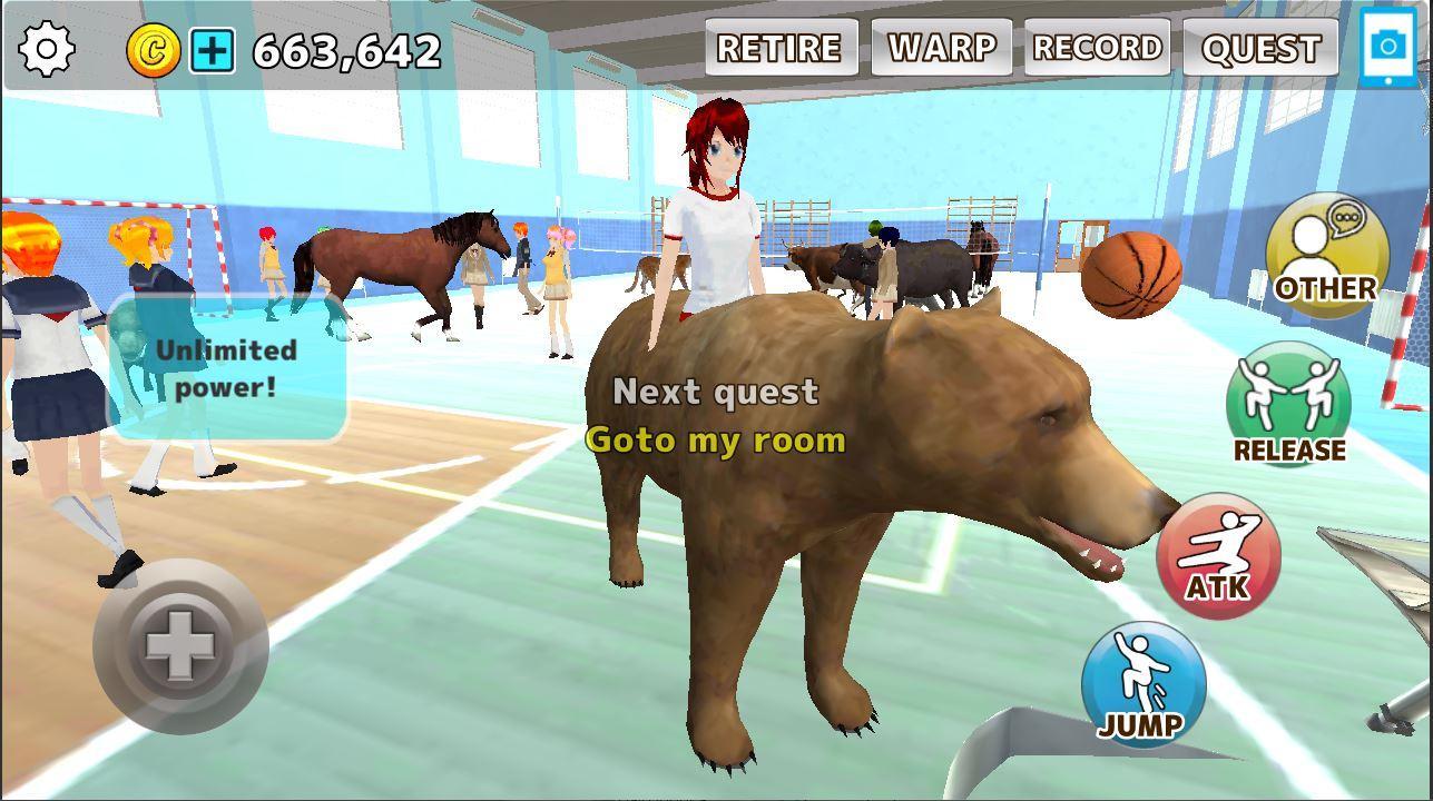 Download Animal School Simulator. girls android on PC