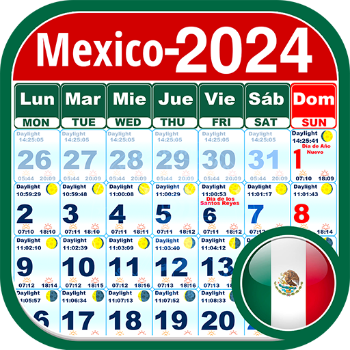 Mexico Calendario 2024