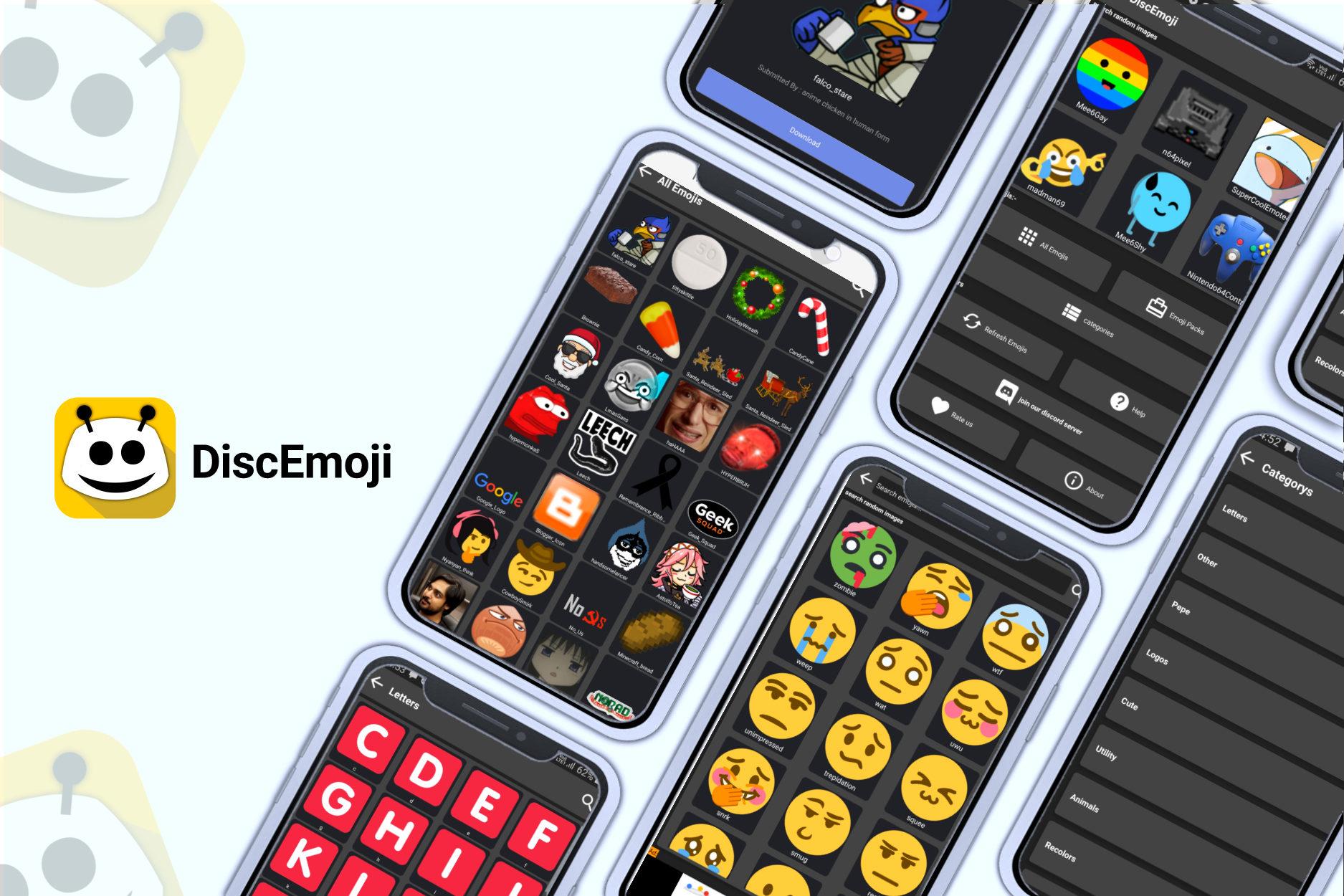 Скачать DiscEmoji - discord emoji на ПК | Официальный представитель GameLoop