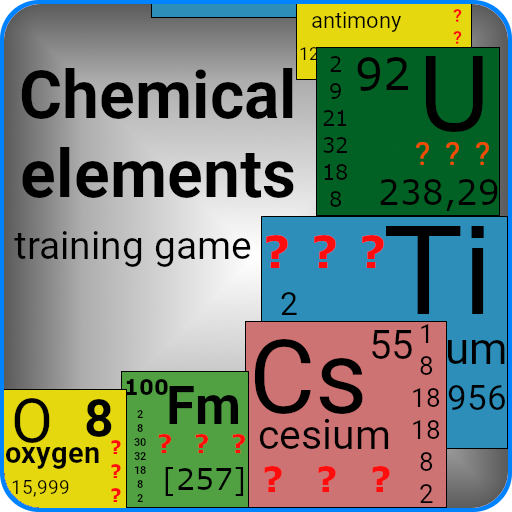 Chemical elements to learn