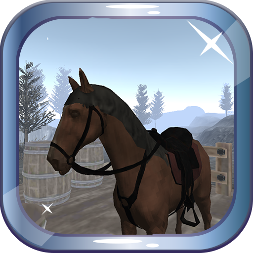 Frozen Forest Horse Riding Sim