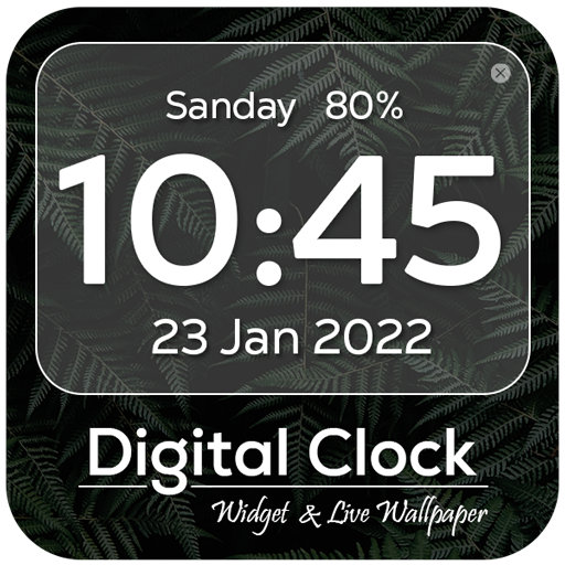 digital clock wallpaper for pc