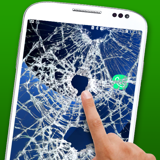 Cracked screen prank – Broken 