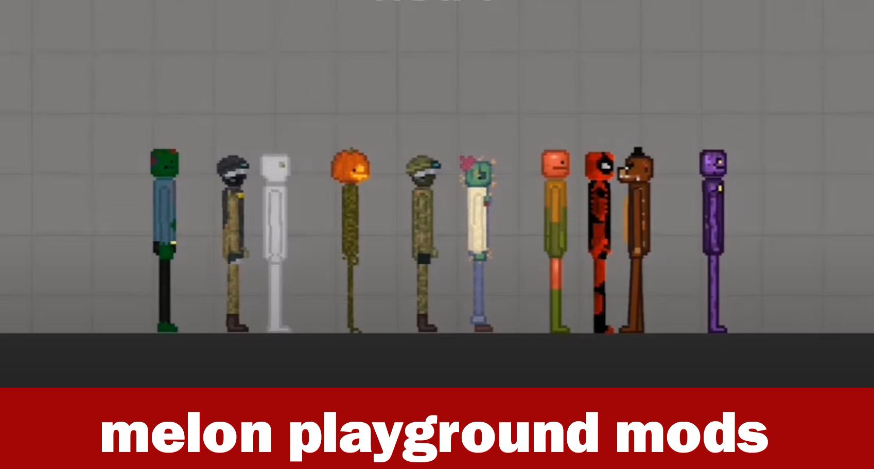 People and npc - for melon playground mods Melmod