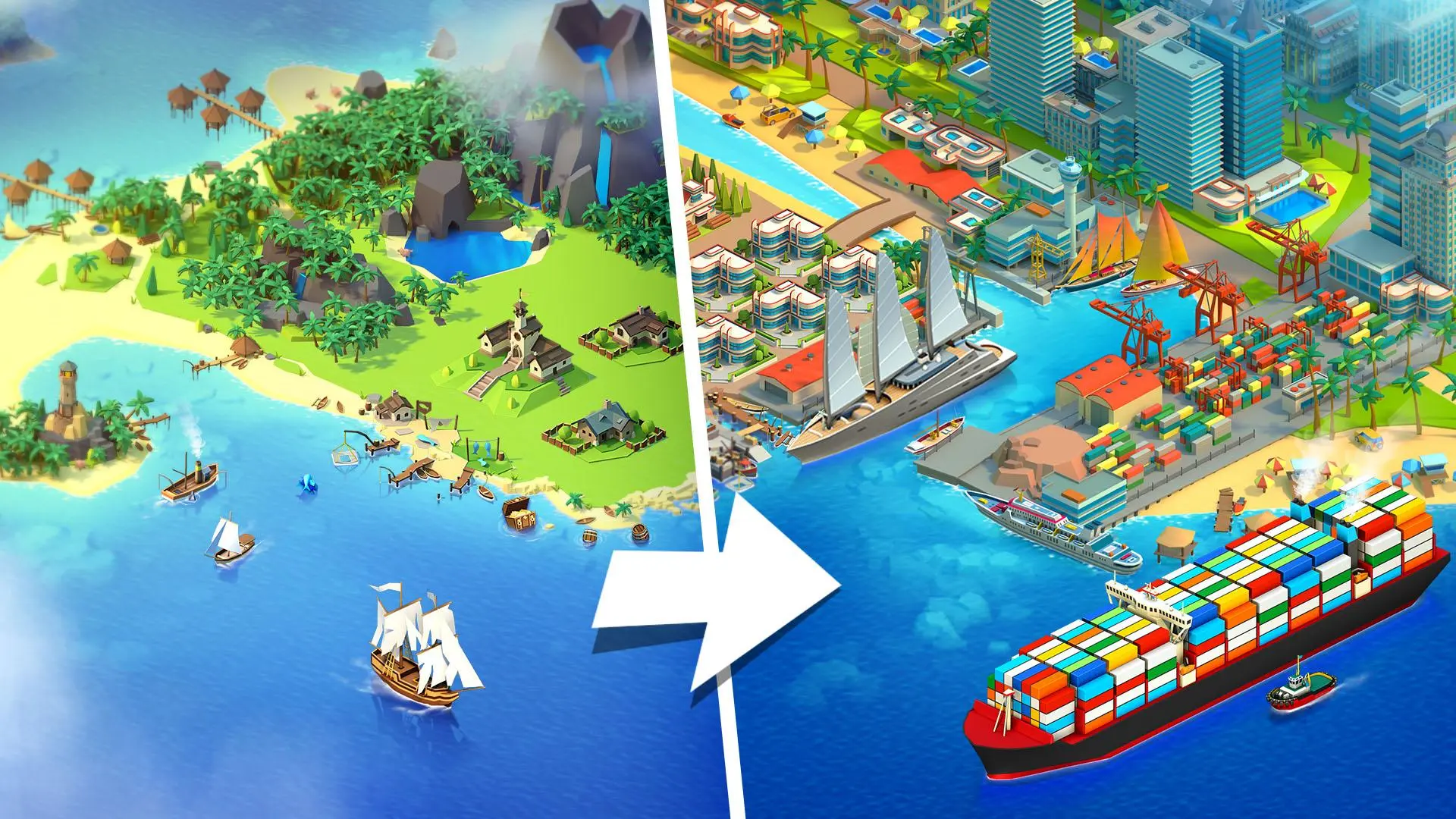 Baixe Sea Port: Manage Ship Tycoon no PC