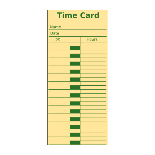 Easy Time Card