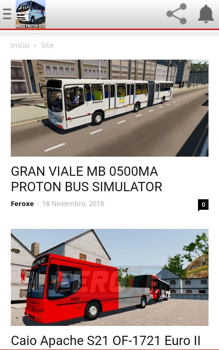 Baixe Mods Urbano - Proton Bus no PC