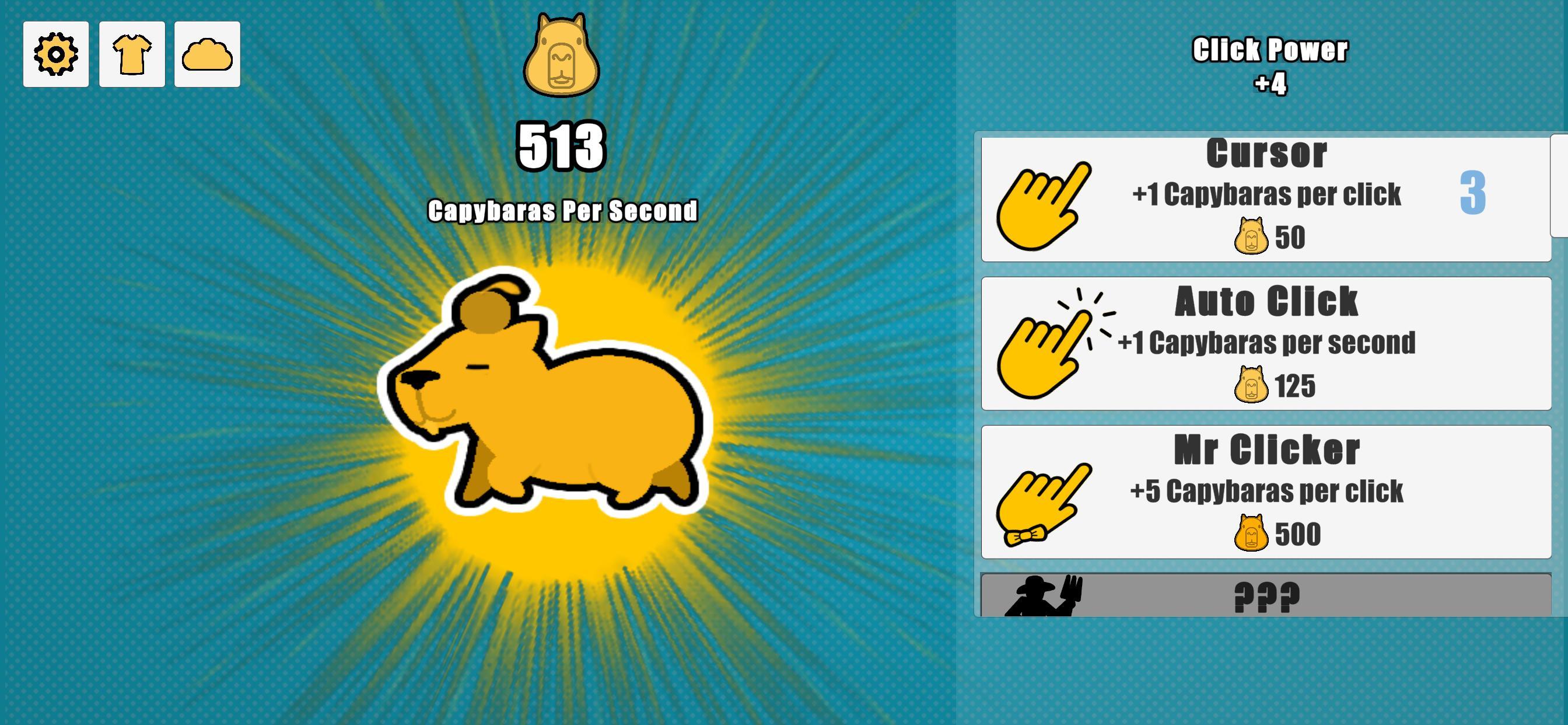 Скачать Capybara Clicker на ПК | Официальный представитель GameLoop