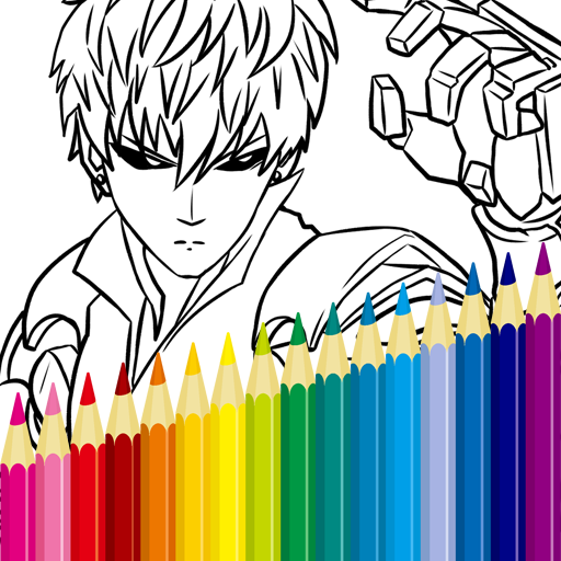 One Punch Man Game Coloring Bo