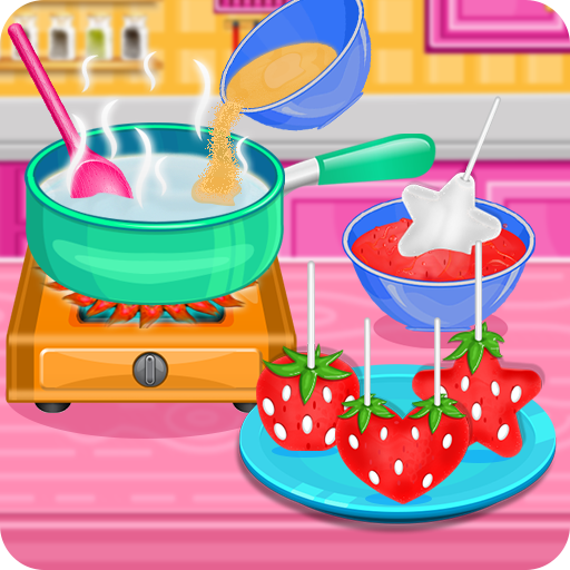 Strawberry Pops- Cooking Games