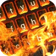 Burning Keyboard Wallpaper HD