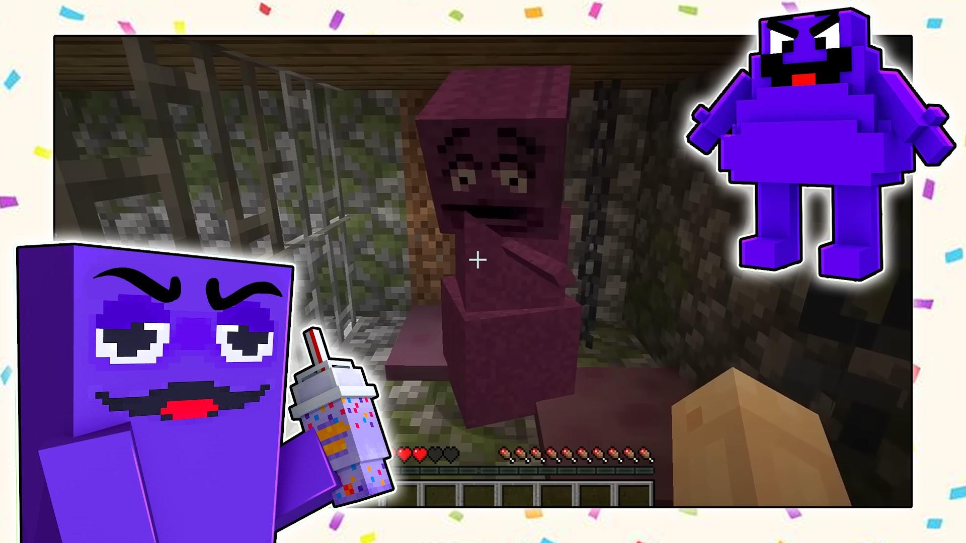 Grimace Shake Minecraft Mod for Android - Free App Download