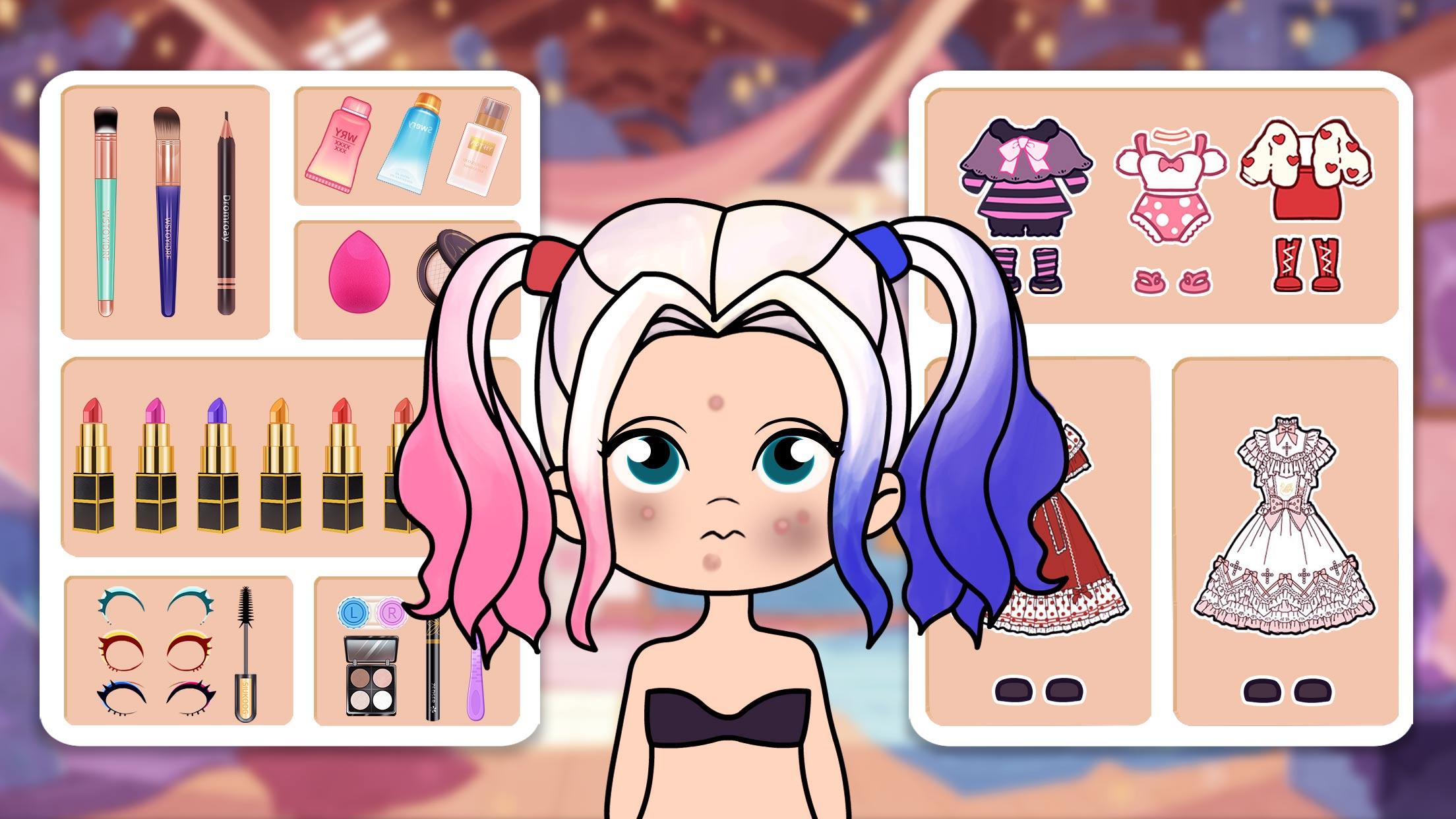 Download do APK de boneca vestir e maquiar jogo para Android