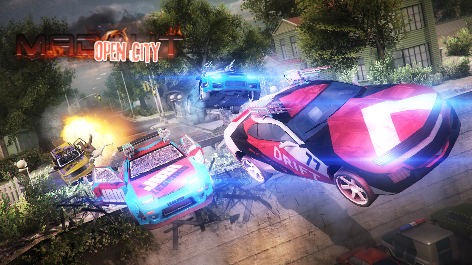 Download MadOut Open City Free and Play on PC