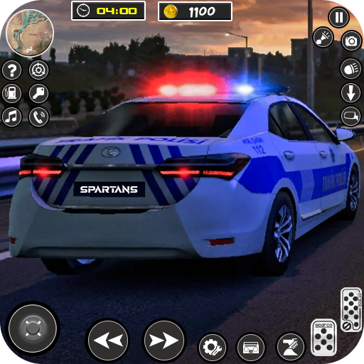 पुलिस कार पार्किंग 3डी गेम