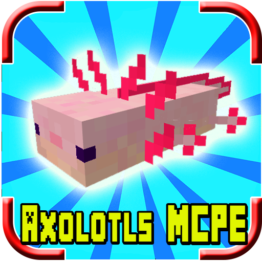 Axolotls Mod for Minecraft PE