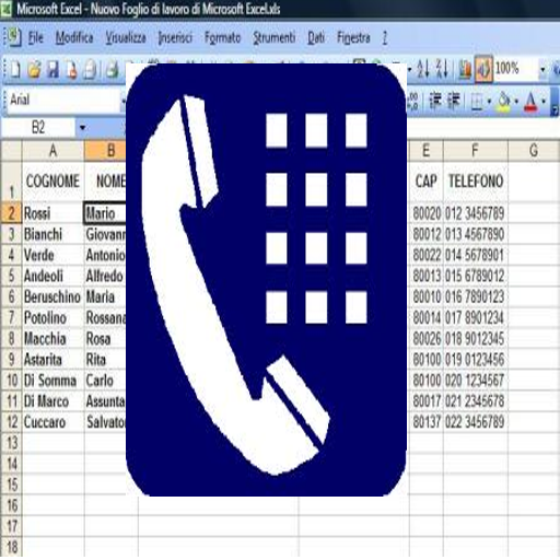 Import contacts  CSV TXT XLS