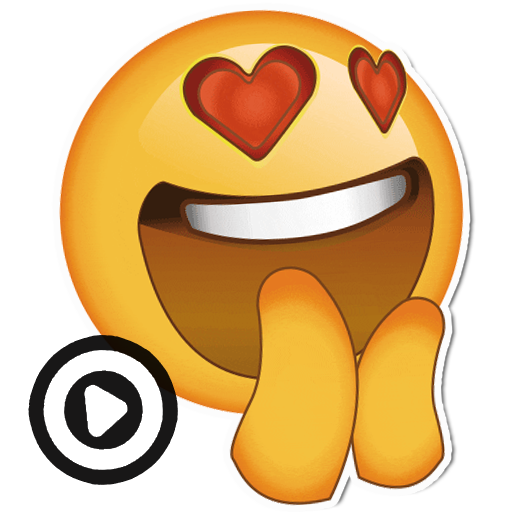 Анимированные Emojis WASticker
