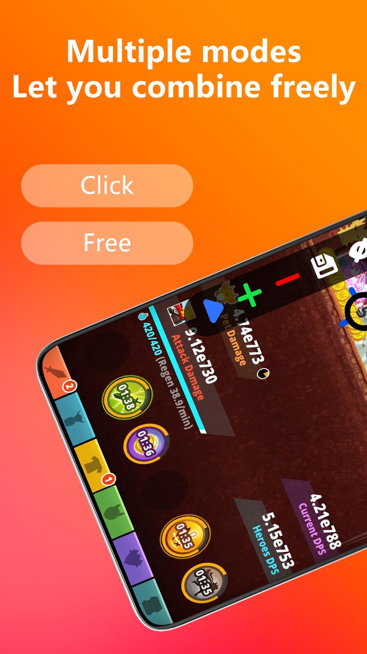 Download CS Auto Clicker - Click Bot android on PC