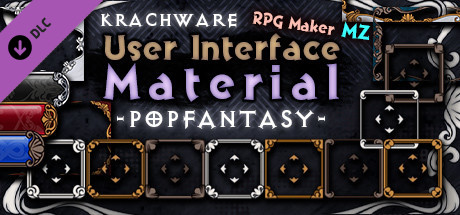 RPG Maker MZ - Krachware User Interface Material POPFANTASY