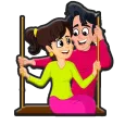 love story stickers 2024