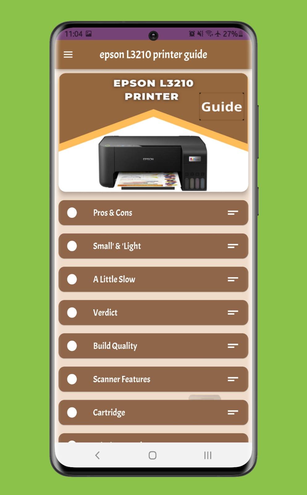 Скачать Epson l3210 Printer Guide на ПК | Официальный представитель GameLoop