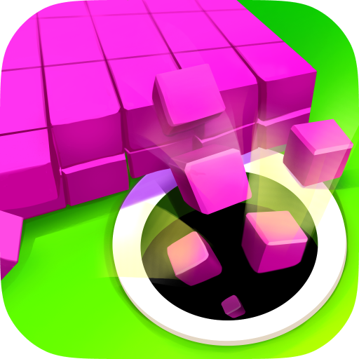 Crazy Hole 3D-Color Block Rush