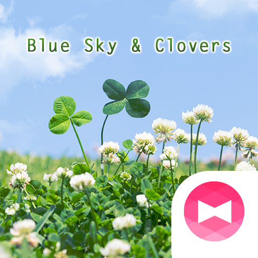 Blue Sky & Clovers Tema