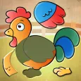 Toddler puzzles - Animal games