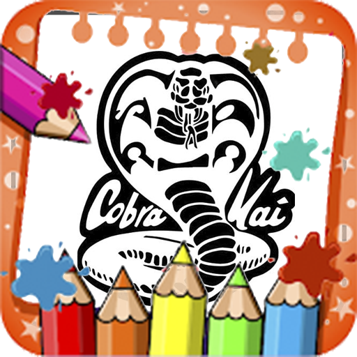 Cobra Kai Coloring Book