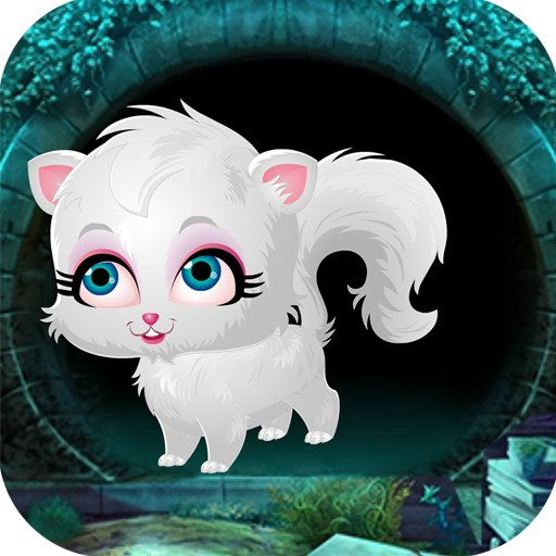 Cute White Cat Rescue Game 2018 - Best Escape 426