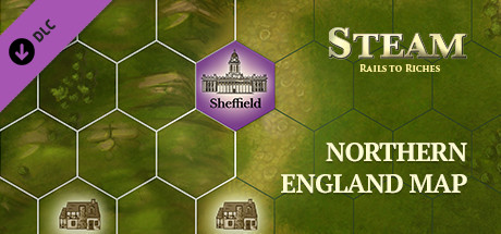 Steam: Rails to Riches - Northern England Map