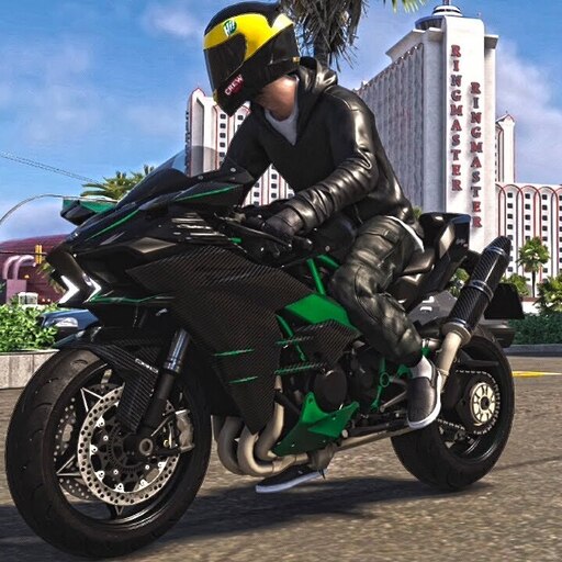 Kawasaki ninja h2r games