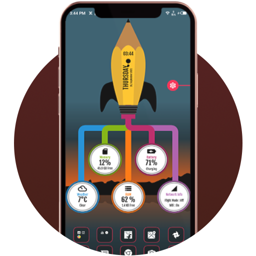 Infographic Launcher - HideApp