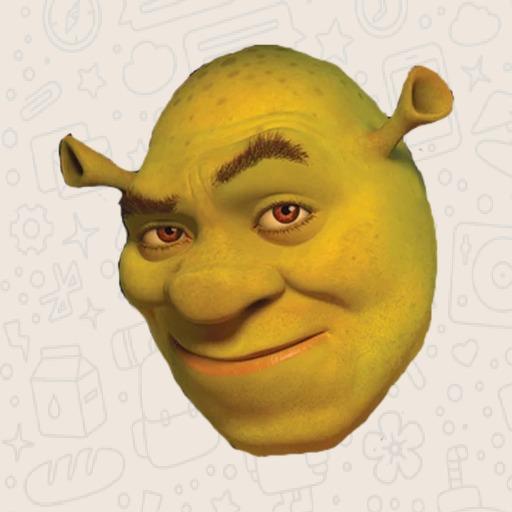 Shrek stickers for WhatsApp