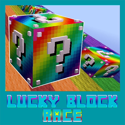 Lucky Block Race for MCPE