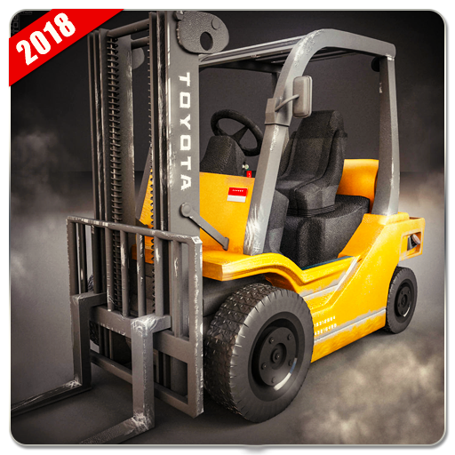 Forklift Simulator Crane Games